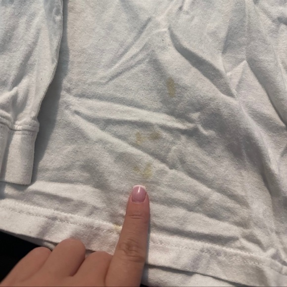 OFF-WHITE SPLIT HALFTONE ARROWS MOCK NECK LONG SLEEVE - Picture 6 of 6